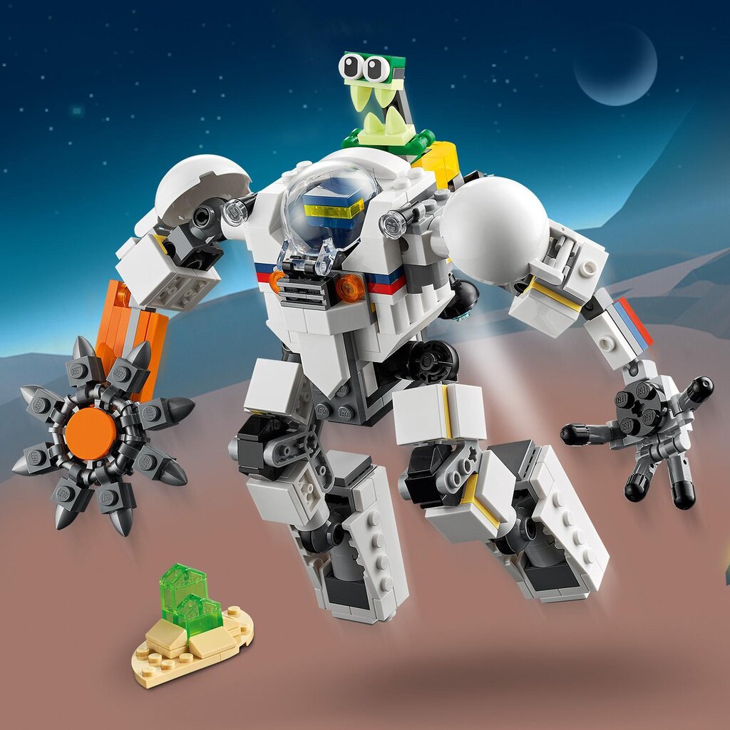 31115 LEGO® Creator Kosminis kalnakasybos robotas kaina ir informacija | Konstruktoriai ir kaladėlės | pigu.lt