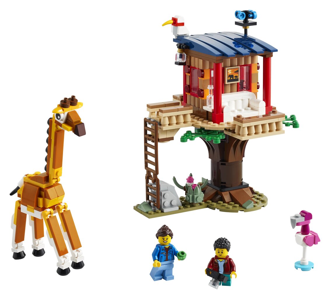 31116 LEGO® Creator Safari Домик дикой природы на дереве цена | pigu.lt