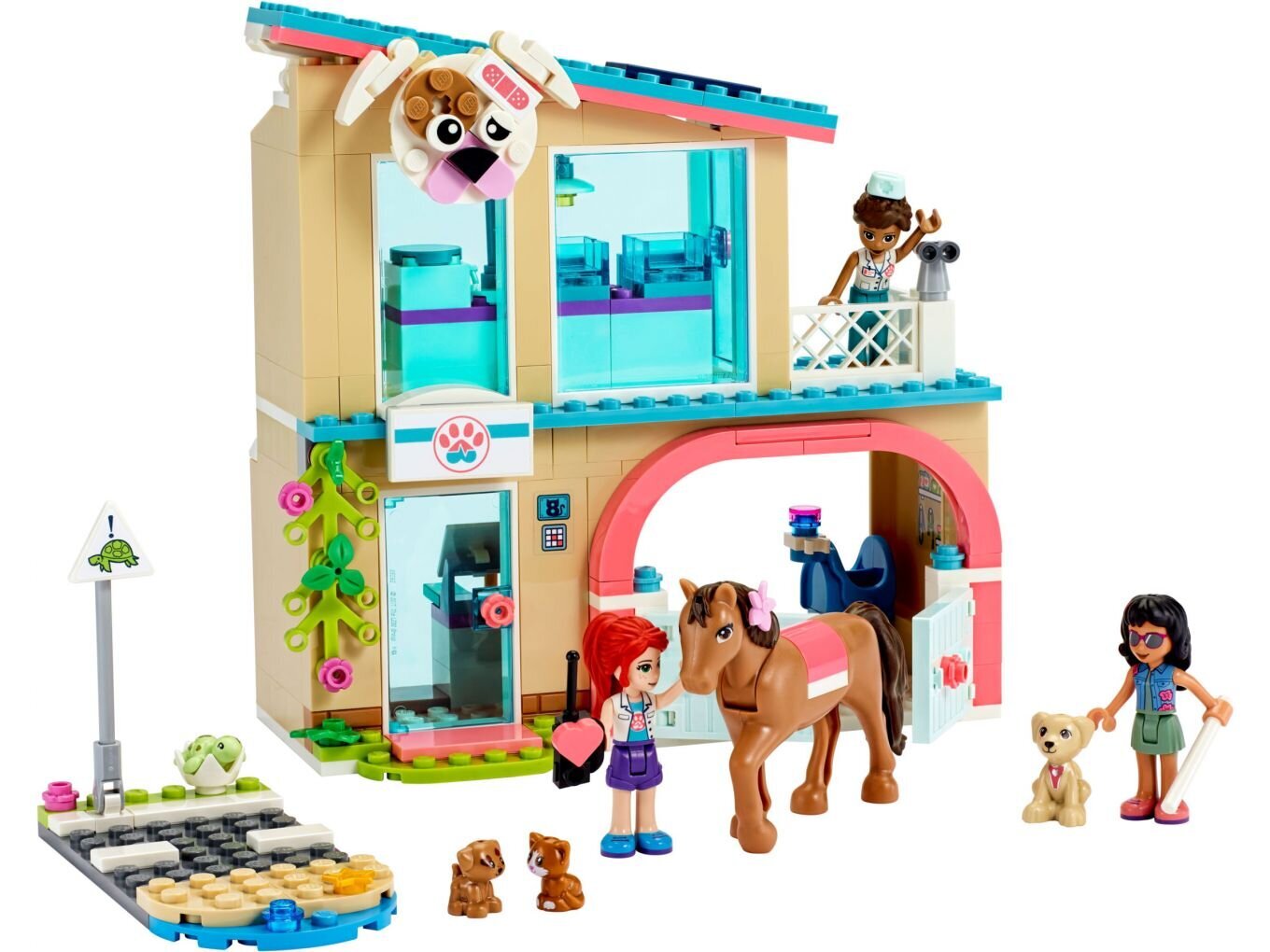 41446 LEGO® Friends Veterinarijos klinika kaina ir informacija | Konstruktoriai ir kaladėlės | pigu.lt