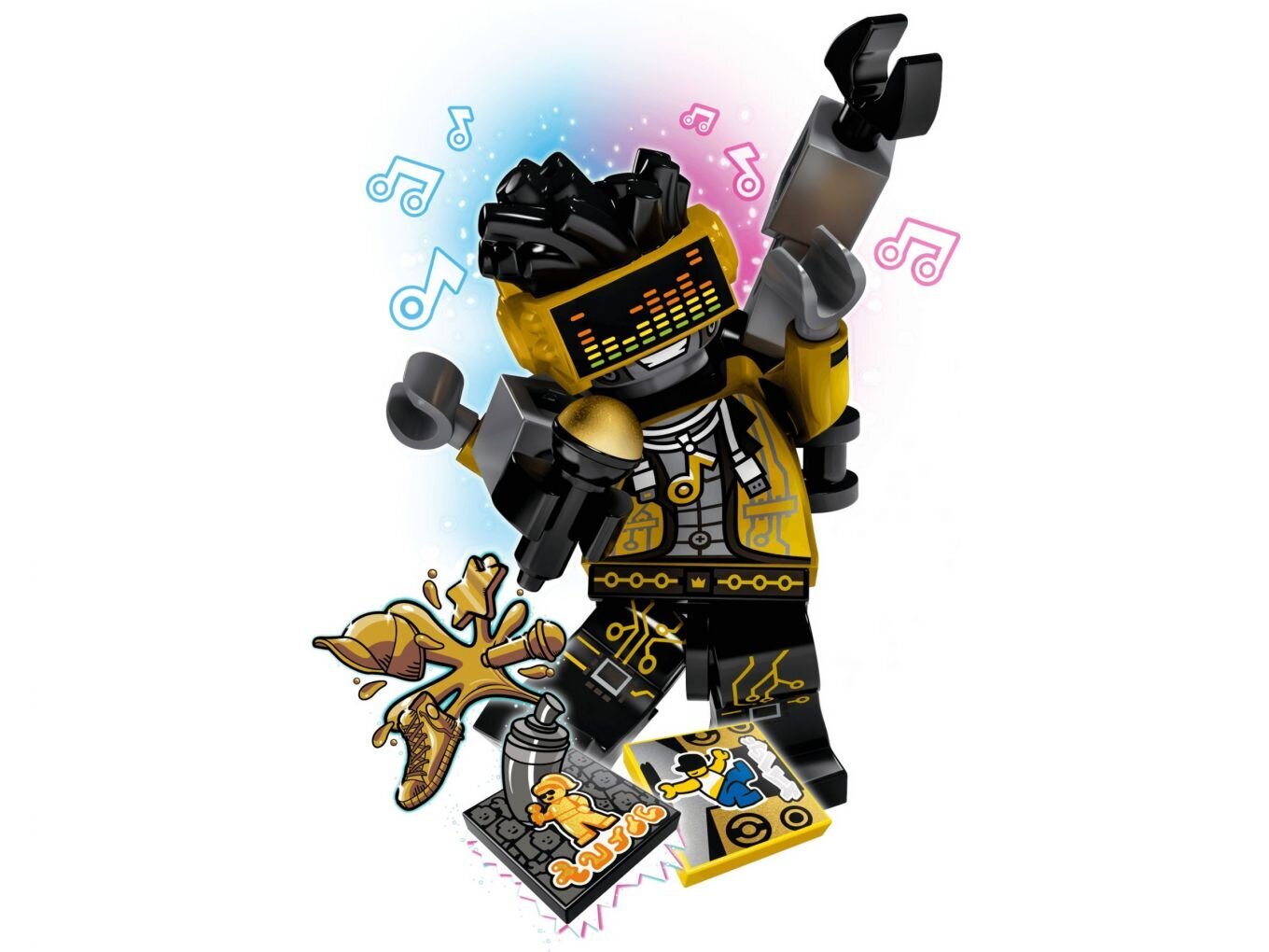 43107 LEGO® VIDIYO HipHopo robotų BeatBox kaina ir informacija | Konstruktoriai ir kaladėlės | pigu.lt