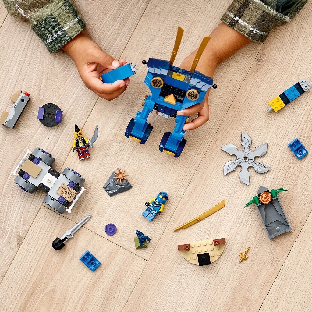 71740 LEGO® NINJAGO Jay elektrinis robotas цена и информация | Konstruktoriai ir kaladėlės | pigu.lt