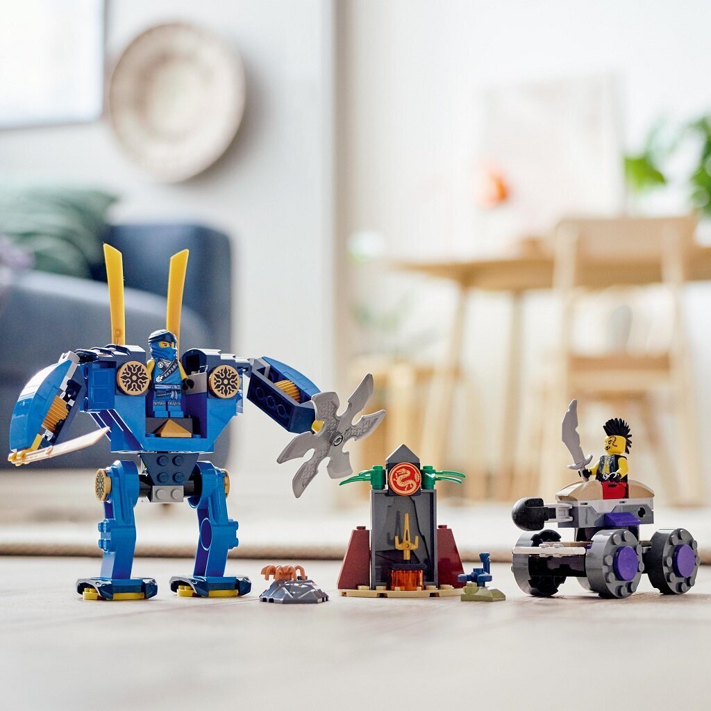 71740 LEGO® NINJAGO Jay elektrinis robotas kaina ir informacija | Konstruktoriai ir kaladėlės | pigu.lt