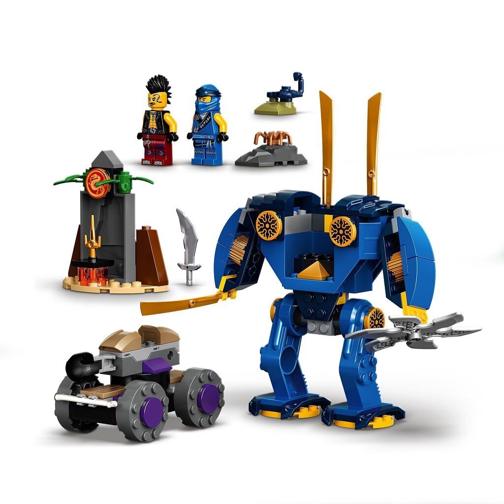 71740 LEGO® NINJAGO Jay elektrinis robotas kaina ir informacija | Konstruktoriai ir kaladėlės | pigu.lt