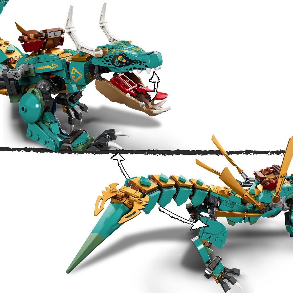 71746 LEGO® NINJAGO Džiunglių drakonas kaina ir informacija | Konstruktoriai ir kaladėlės | pigu.lt