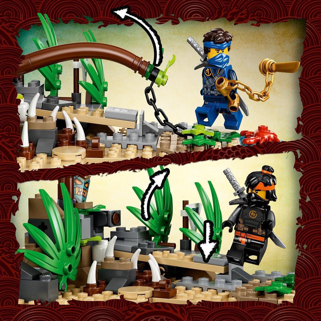 71747 LEGO® NINJAGO Prižiūrėtojų kaimas цена и информация | Konstruktoriai ir kaladėlės | pigu.lt