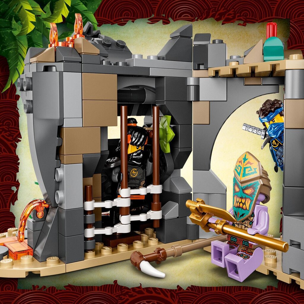 71747 LEGO® NINJAGO Prižiūrėtojų kaimas цена и информация | Konstruktoriai ir kaladėlės | pigu.lt