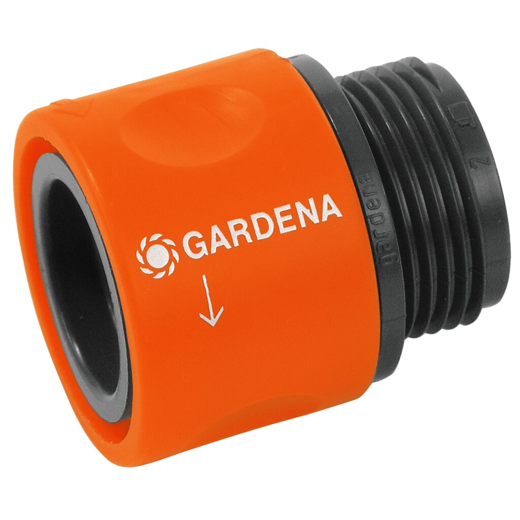Gardena jungtis su išoriniu sriegiu 26.5 mm (G 3/4") цена и информация | Laistymo įranga, purkštuvai | pigu.lt
