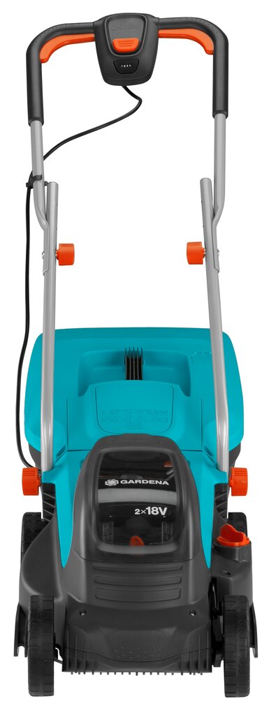 Akumuliatorinė vejapjovė Gardena PowerMax 32/36V P4A, be akumuliatoriaus ir įkroviklio kaina ir informacija | Vejapjovės, žoliapjovės | pigu.lt