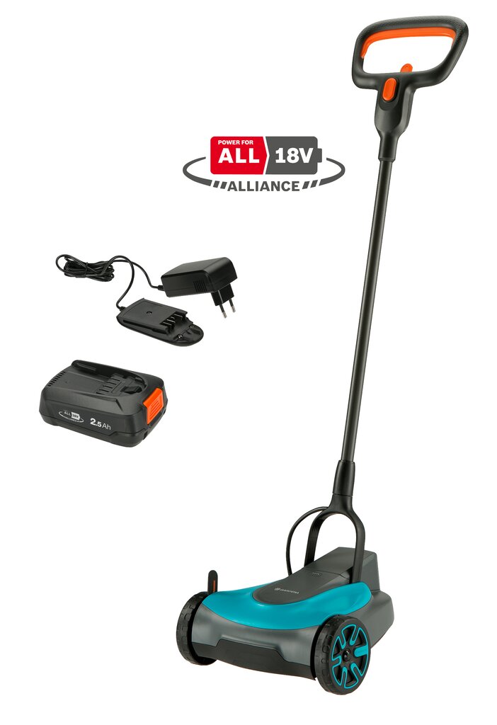 Akumuliatorinė vejapjovė Gardena HandyMower 22/18V P4A 14620-20 kaina ir informacija | Vejapjovės, žoliapjovės | pigu.lt