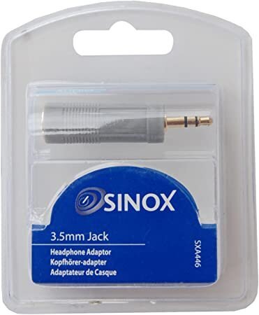 Headphone adapteris SINOX SXA446 цена и информация | Laidai telefonams | pigu.lt