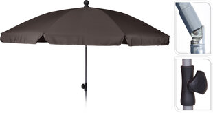 Зонтик для сада, серый цена и информация | Зонты, маркизы, стойки | pigu.lt