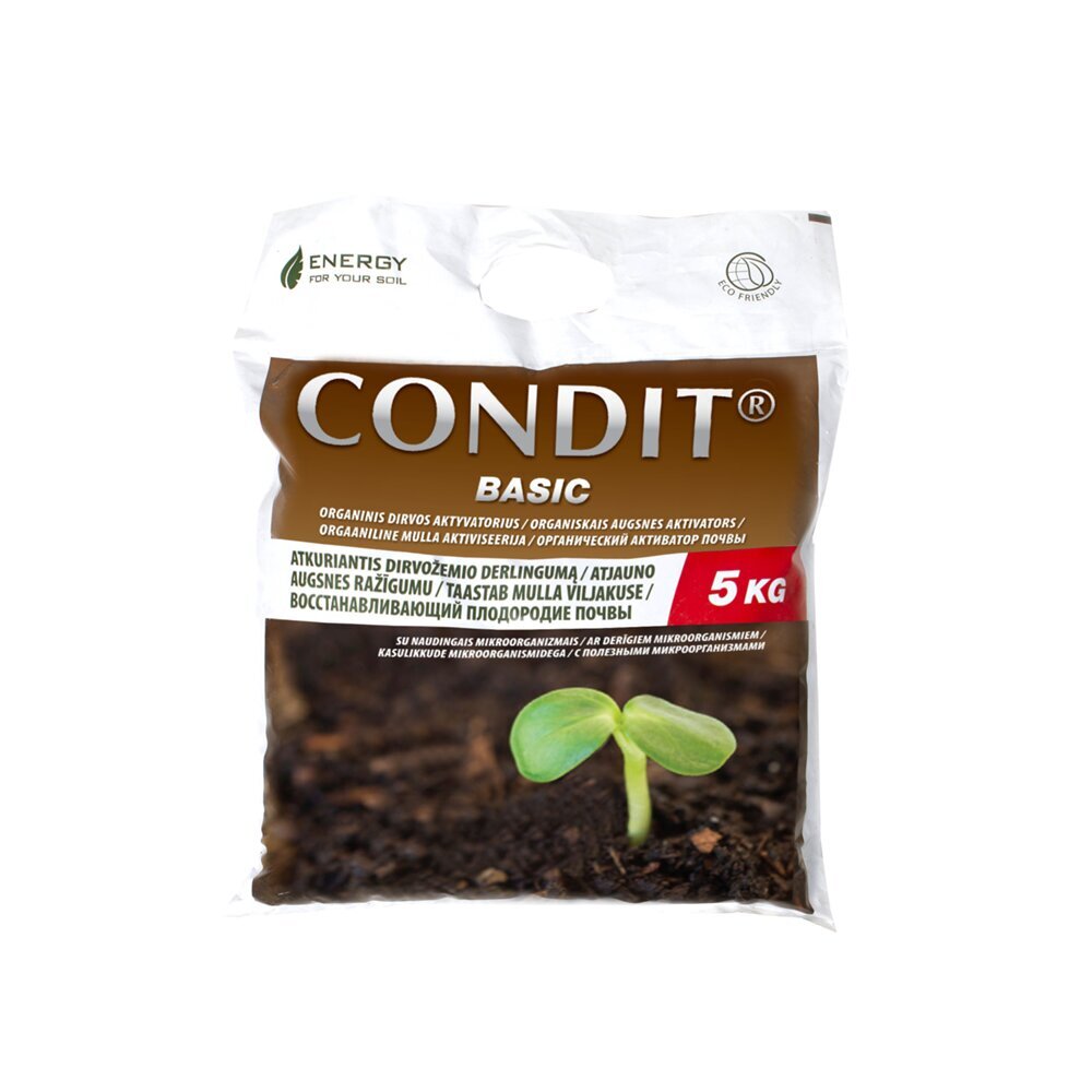 Organinis dirvos aktyvatorius Condit® Basic, 5 kg kaina ir informacija | Birios trąšos | pigu.lt