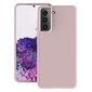 Silikoninis dėklas Samsung Galaxy S21 plus, rožine - Misty rose kaina ir informacija | Telefono dėklai | pigu.lt