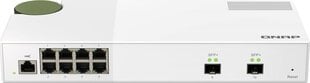 Коммутатор Qnap QSW-M2108-2S. цена и информация | Коммутаторы (Switch) | pigu.lt