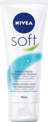 Veido ir kūno kremas Nivea Soft, 75 ml kaina ir informacija | Veido kremai | pigu.lt