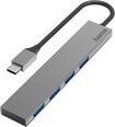 USB-хаб Hama USB-C 4 гнезда USB 3.2 Ultra-Slim