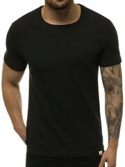 Marškinėliai vyrams Black, juodi kaina ir informacija | Vyriški marškinėliai | pigu.lt