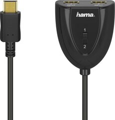 Переключатели HDMI Hama 00205161 Чёрный цена и информация | Адаптеры, USB-разветвители | pigu.lt