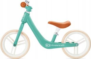 Balansinis dviratukas KinderKraft Fly Plus, Midnight green цена и информация | Балансировочные велосипеды | pigu.lt
