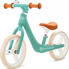 Balansinis dviratukas KinderKraft Fly Plus, Midnight green цена и информация | Балансировочные велосипеды | pigu.lt