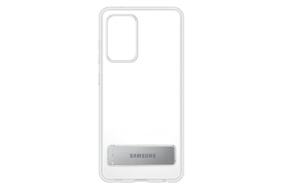 Samsung Galaxy A52 Clear Standing Cover Transparent kaina ir informacija | Telefono dėklai | pigu.lt