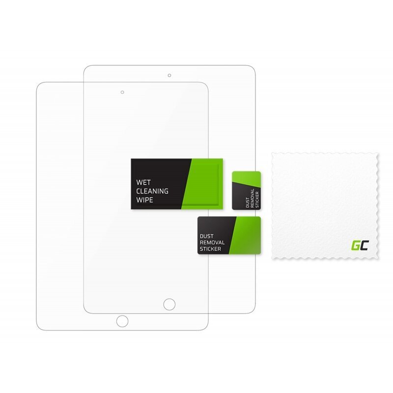 Green Cell 2x GC Clarity Screen Protector for iPad Pro 9.7 / Air 1 / Air 2 kaina ir informacija | Planšečių, el. skaityklių priedai | pigu.lt
