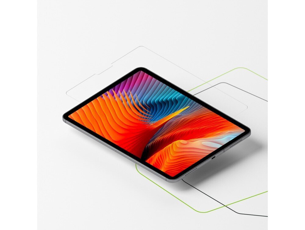 Green Cell 2x GC Clarity Screen Protector for iPad Pro 9.7 / Air 1 / Air 2 kaina ir informacija | Planšečių, el. skaityklių priedai | pigu.lt