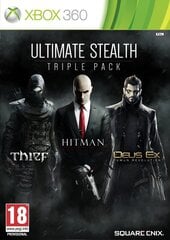 Ultimate Stealth Triple Pack : Thief, Hitman: Absolution and Deus Ex : HR, Xbox 360 цена и информация | square enix Компьютерная техника | pigu.lt