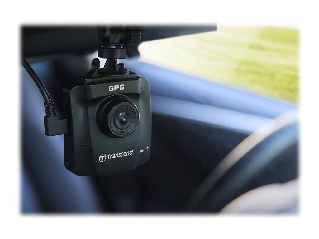 Transcend Dashcam DrivePro 250 32GB, Juoda цена и информация | Vaizdo registratoriai | pigu.lt