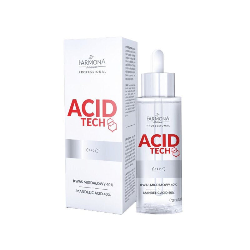 Migdolų Rūgštis 40%Farmona Acid Tech, 30 ml kaina ir informacija | Veido aliejai, serumai | pigu.lt