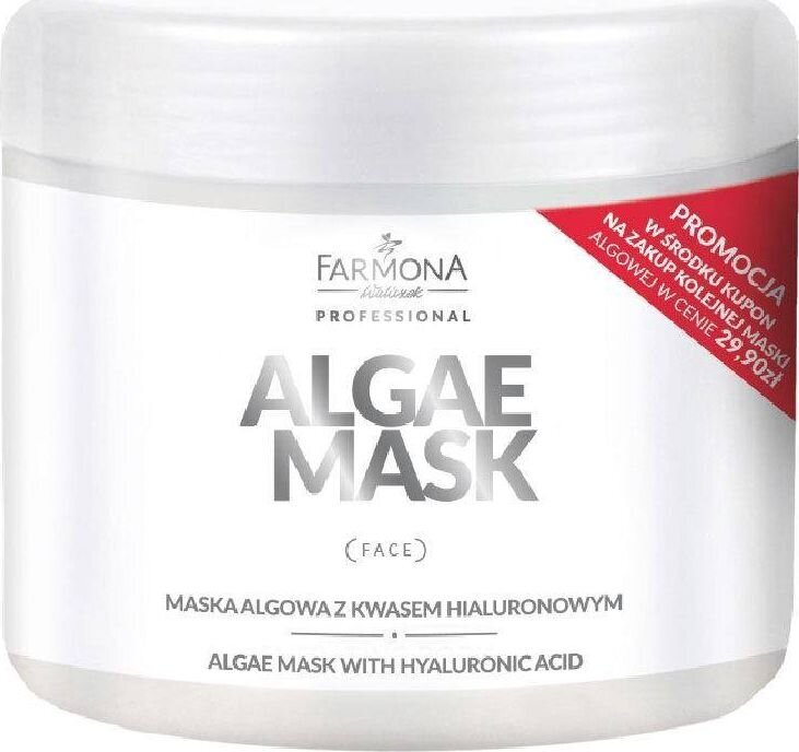 Veido kaukė Farmona Algae Face Mask, 500 ml kaina ir informacija | Veido kaukės, paakių kaukės | pigu.lt