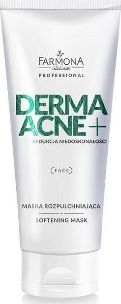 Minkštinanti veido odos kaukė prieš veido valymo procedūras Farmona Derma Acne, 200 ml kaina ir informacija | Veido kaukės, paakių kaukės | pigu.lt