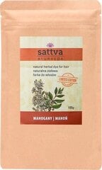 Краска для волос растительная «Sattva Ayurveda Mahogany», 100 г цена и информация | Краска для волос | pigu.lt