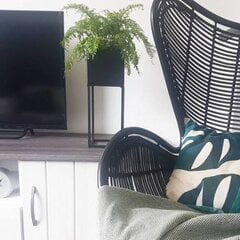 Home&Styling metalinis gėlių vazonas su stovu, 50 cm kaina ir informacija | Vazonai | pigu.lt