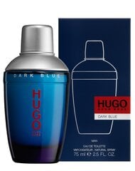 Туалетная вода для мужчин Hugo Boss Hugo Dark Blue EDT 75 мл цена и информация | Мужские духи | pigu.lt