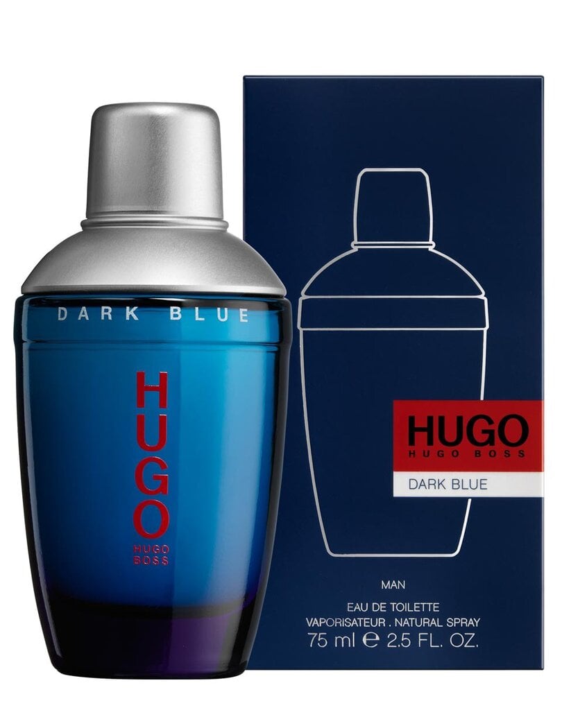 Tualetinis vanduo Hugo Boss Hugo Dark Blue EDT vyrams 75 ml kaina ir informacija | Kvepalai vyrams | pigu.lt