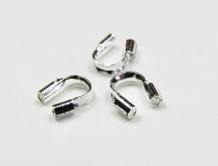 Apsauga troseliui MD0389, 5x4 mm, 10 vnt kaina ir informacija | Papuošalų gamybai, vėrimui | pigu.lt