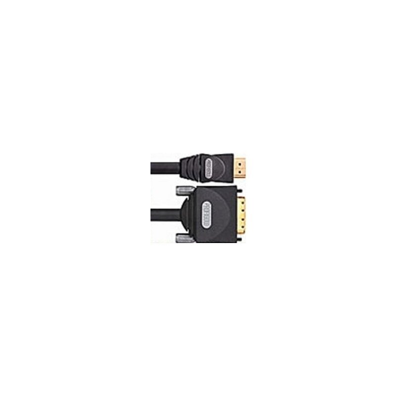 Profigold PGV1115 HDMI jungtis-DVI jungtis, 15m EOL kaina ir informacija | Kabeliai ir laidai | pigu.lt