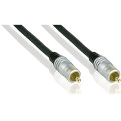 Profigold PGV6032 RCA-RCA 1,5 м EOL цена и информация | Кабели и провода | pigu.lt