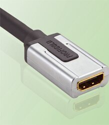 Profigold PROD1300 adapterio HDMI lizdas - DVI antgalis 0,27 m kaina ir informacija | Kabeliai ir laidai | pigu.lt