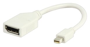 Valueline Mini DisplayPort - адаптер DisplayPort в пластиковом пакете 0,20 м, белый цена и информация | Адаптеры, USB-разветвители | pigu.lt