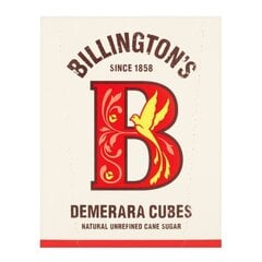 Тростниковый сахар в кубиках Demerara Billington's 750 г. цена и информация | Кулинарные добавки | pigu.lt