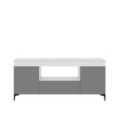 ТВ столик Selsey Gusto, серый/белый цена и информация | Тумбы под телевизор | pigu.lt