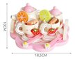Vaikiškas medinis arbatos servizas, 16 dalių kaina ir informacija | Žaislai mergaitėms | pigu.lt