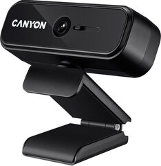 Canyon Webcam  C2   HD 720p|30fps|Microphone|USB 2.0   black retail цена и информация | Компьютерные (Веб) камеры | pigu.lt