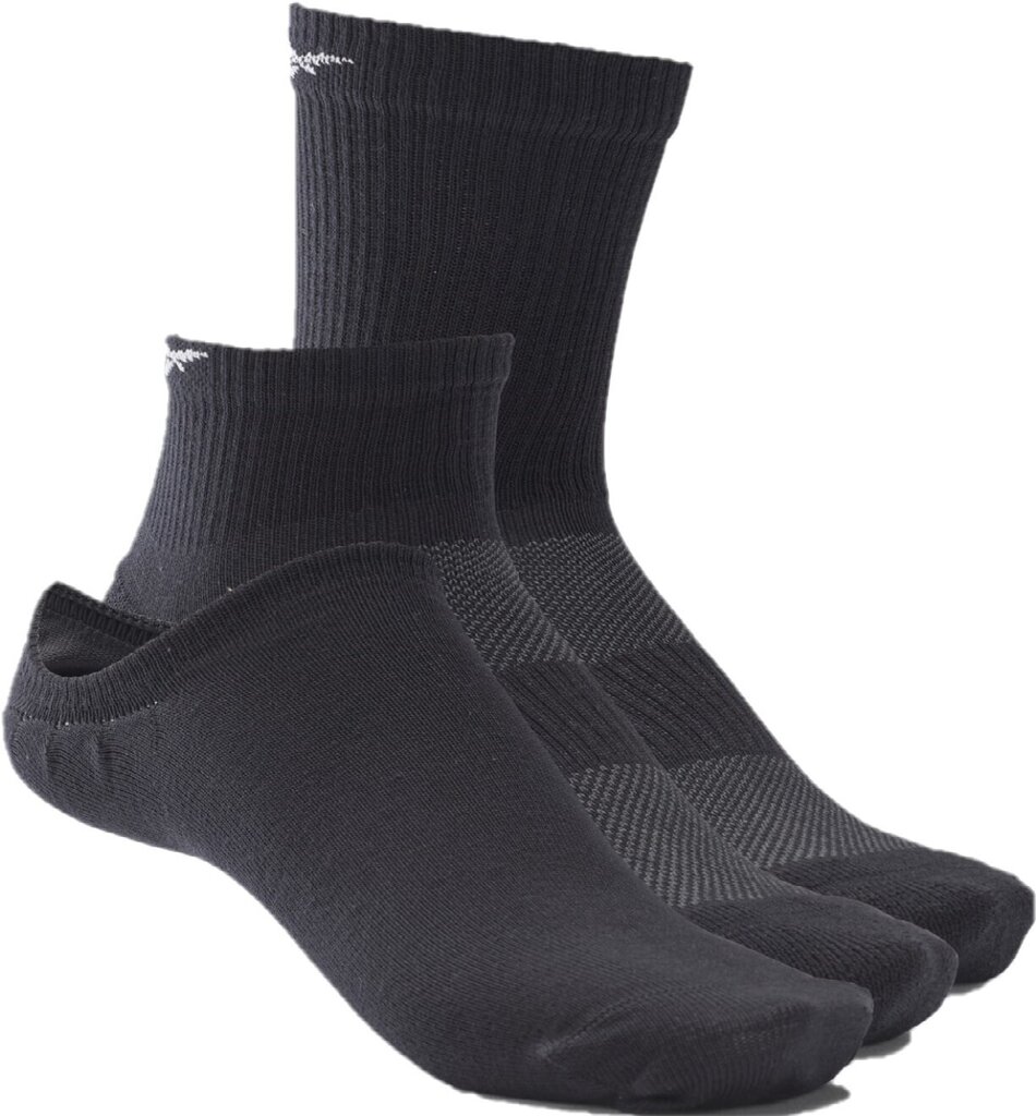 Kojinės vyrams Reebok, juodos kaina ir informacija | Vyriškos kojinės | pigu.lt