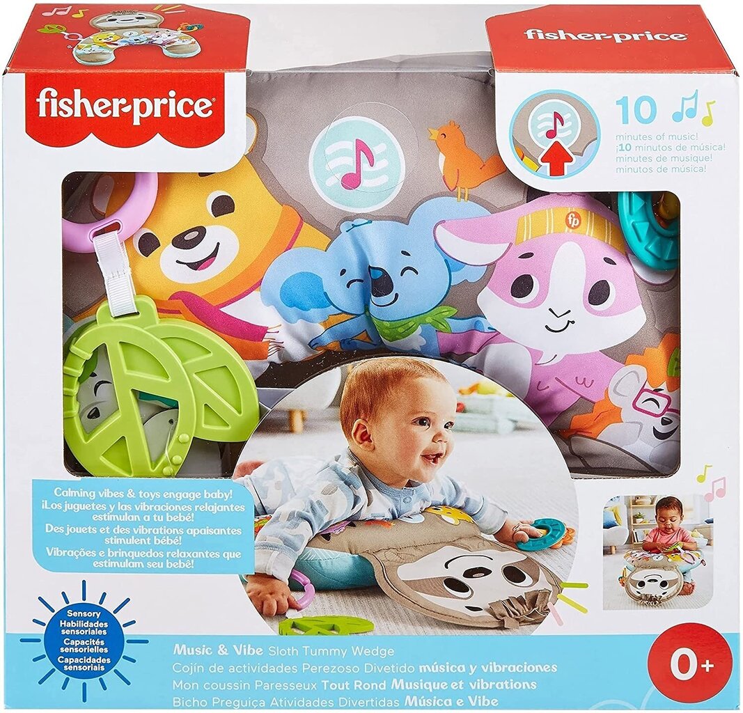 Muzikinė tinginio pagalvė Fisher Price kaina ir informacija | Žaislai kūdikiams | pigu.lt