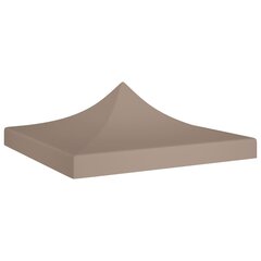 Proginės palapinės stogas, taupe spalvos, 3x3m, 270 g/m² цена и информация | Беседки, навесы, тенты | pigu.lt