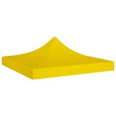 Proginės palapinės stogas, geltonos spalvos, 3x3m, 270 g/m² kaina ir informacija | Pavėsinės | pigu.lt