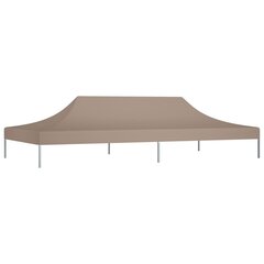 Proginės palapinės stogas, taupe spalvos, 6x3m, 270 g/m² цена и информация | Беседки, навесы, тенты | pigu.lt